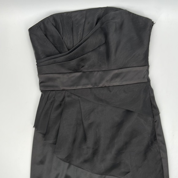 White House Black Market Black strapless dress size 00 - Picture 4 of 7